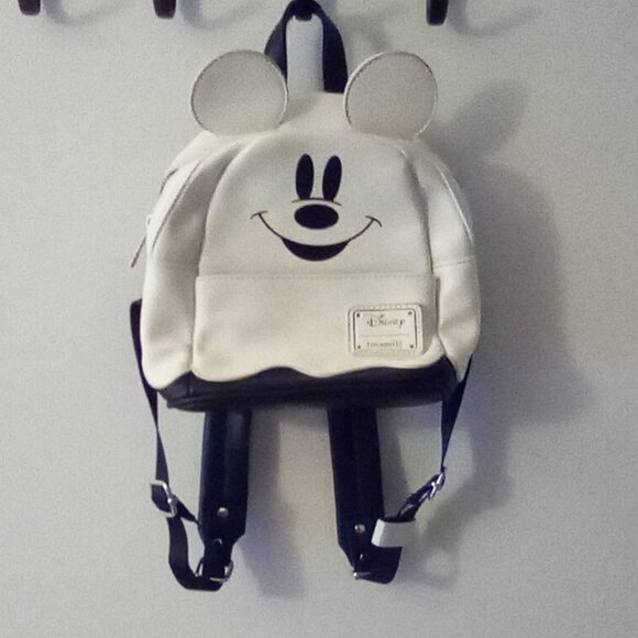 Disney Handbags - Mickey Mouse Loungefly Backpack Disney NWOT